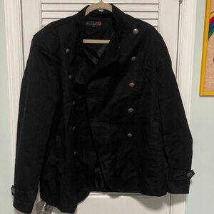 G by Guess Black Military Jacket